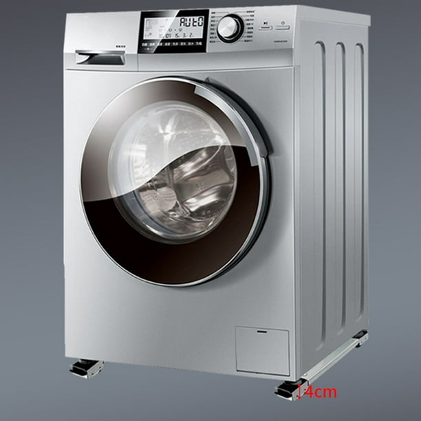 Base de lavadora, rueda universal de 360 grados, fácil de instalar, puede  soportar 661.4 lbs, base de soporte para refrigerador, para aire