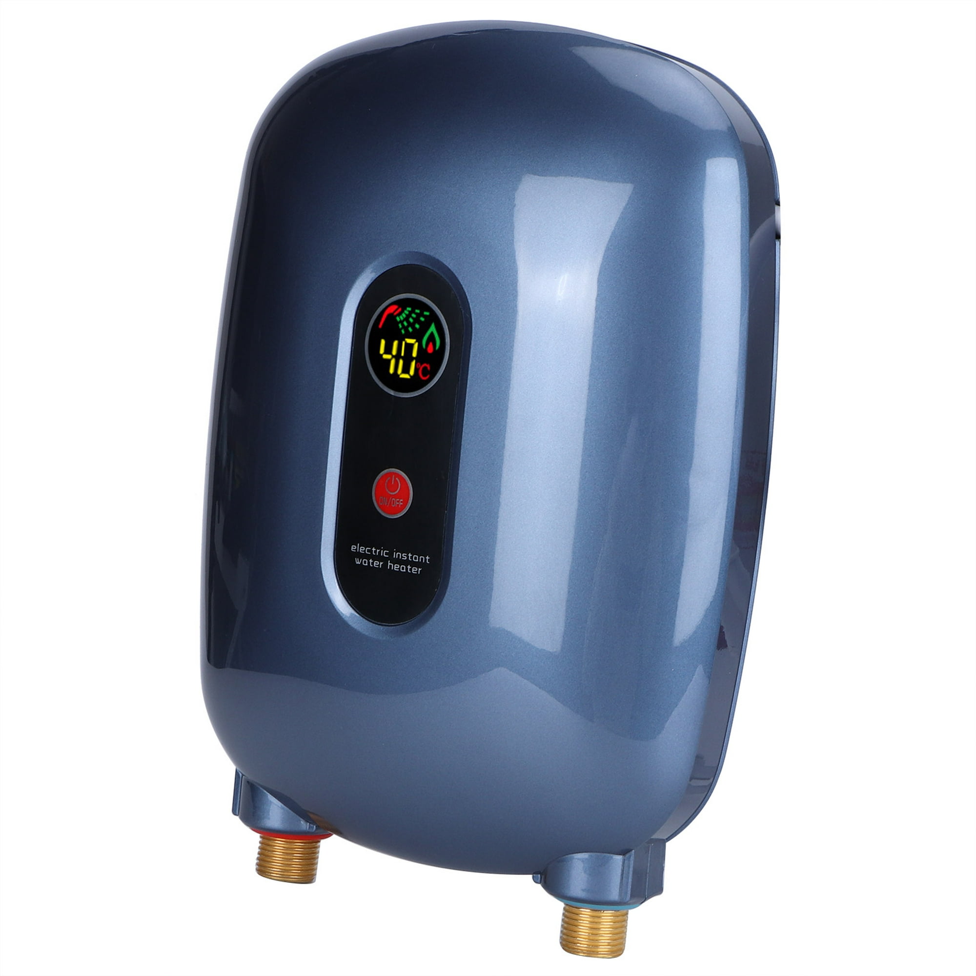 Calentador de agua eléctrico, calentador de agua portátil instantáneo  eléctrico de 5500W 25A Calentador de agua sin tanque Experiencia  incomparable Jadeshay A