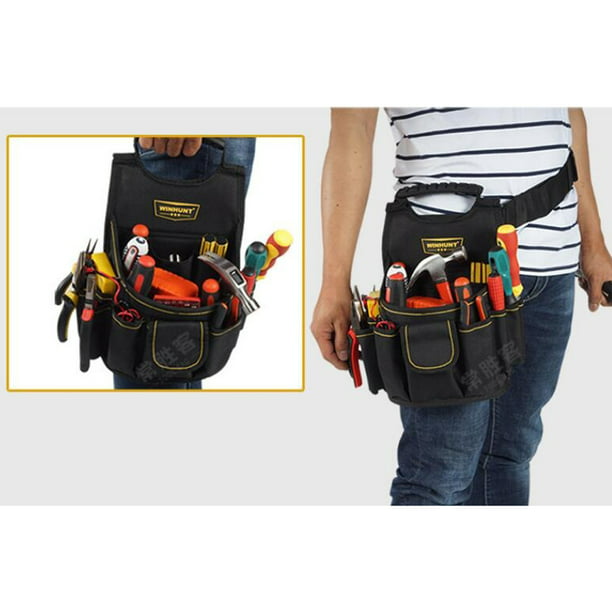 10POCKETS Bolsa de herramientas para electricista con clip para cinturón,  bolsa de herramientas para electricistas, bolsas de herramientas, cinturón