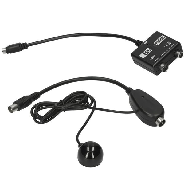  Kit de cables indicadores de señal de decodificador, kit de  cables de conexión de modulador de video de material ABS, color negro para  oficina para el hogar : Electrónica