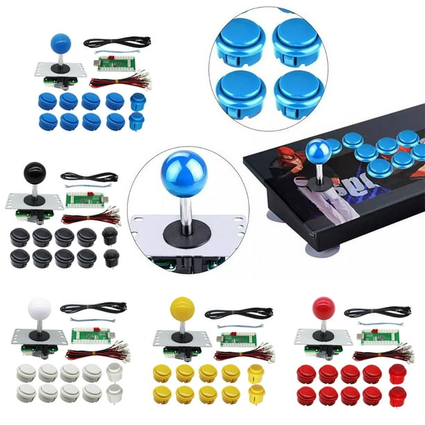 Joystick arcade PRO 8 Botones - AMARILLO ACCESORIOS ARCADE Comprar