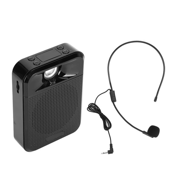  Amplificador de voz portátil con micrófono con cable
