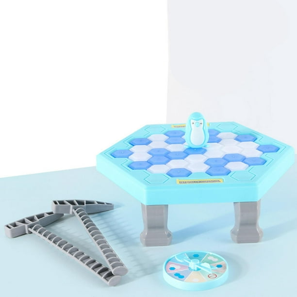 Juego mesa Save Penguin, de romper bloques de hielo, juegos de mesa de rompecabezas, juego Hugo Juego de mesa para romper el hielo en línea