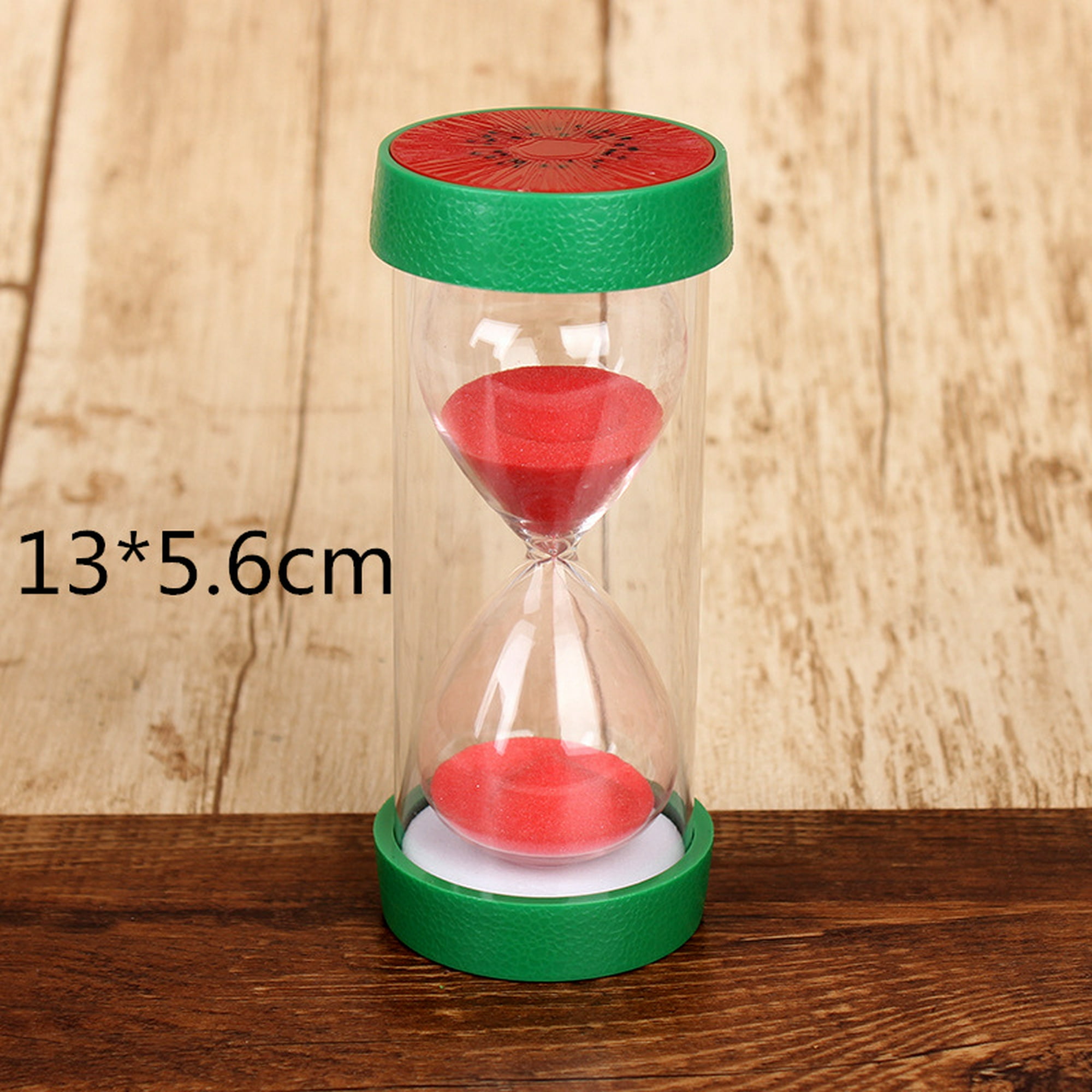 Temporizador de reloj de arena para niños Reloj de arena a prueba de caídas  (rojo) ZefeiWu 8390613842367