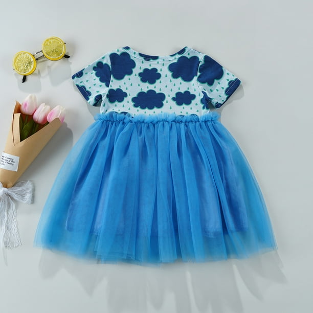 Vestido-tutú-azul-niña-cumpleaños-fiesta-importado