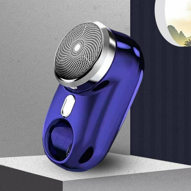 Afeitadora eléctrica recargable por USB, máquina de afeitar de acero  inoxidable para hombres, 3D, Triple hoja