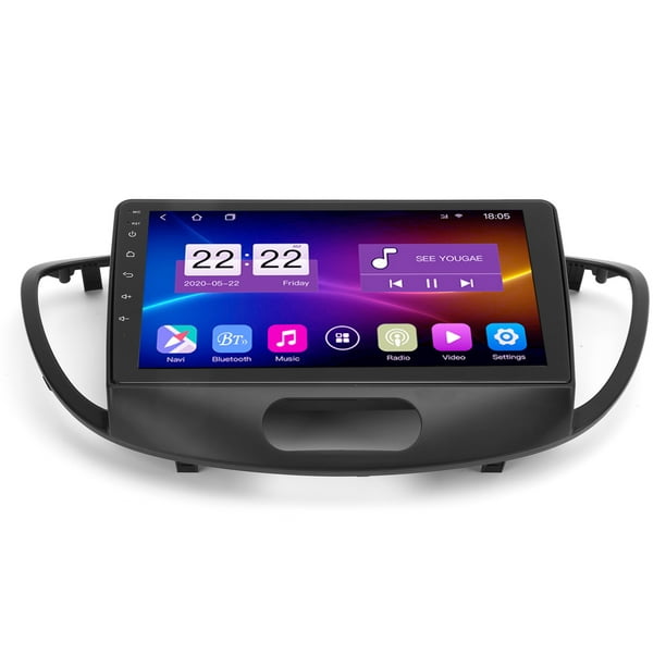 Reproductor de pantalla táctil para coche compatible con Bluetooth
