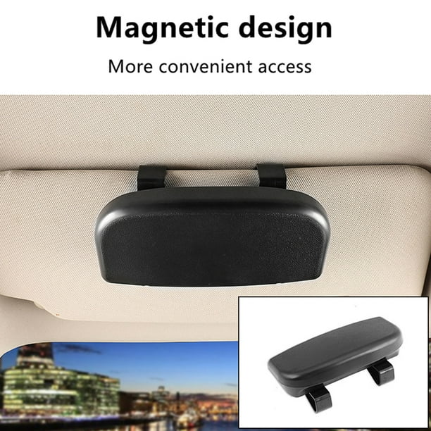 1 soporte para gafas parasol magnético para coche estuche organizador para  carro