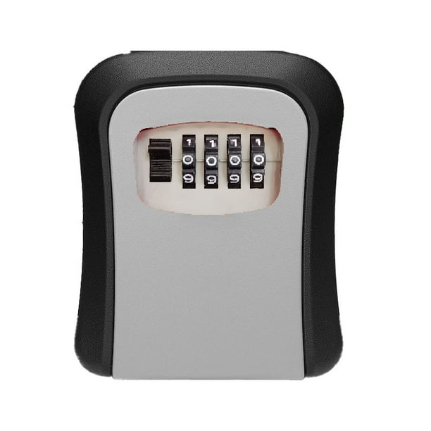 Combinación de montaje en pared para llaves de casa - Ocultadores para  ocultar una llave en el exterior - Caja de seguridad impermeable para llaves  (sin grillete)