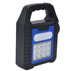 Linterna LED recargable, linternas solares, luces de inspección recargables por USB, reflector construido para durar Jadeshay A