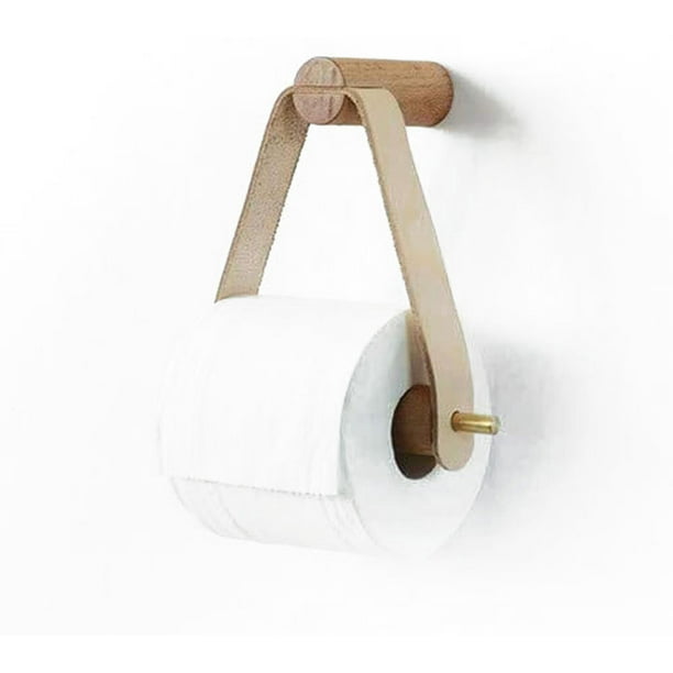 Soporte de papel higiénico con estante, soporte independiente para rollo de  papel higiénico con dispensador para almacenamiento de baño con capacidad