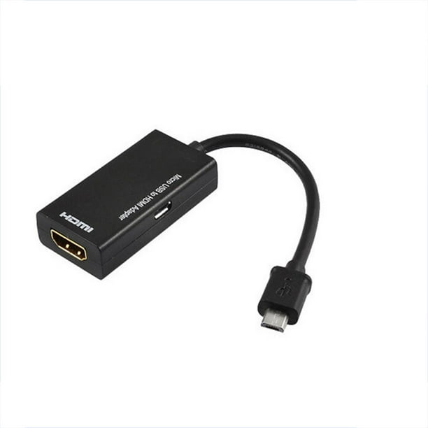 Adaptador de Cable Micro USB a 1080P HDTV, Cable Inteligente para