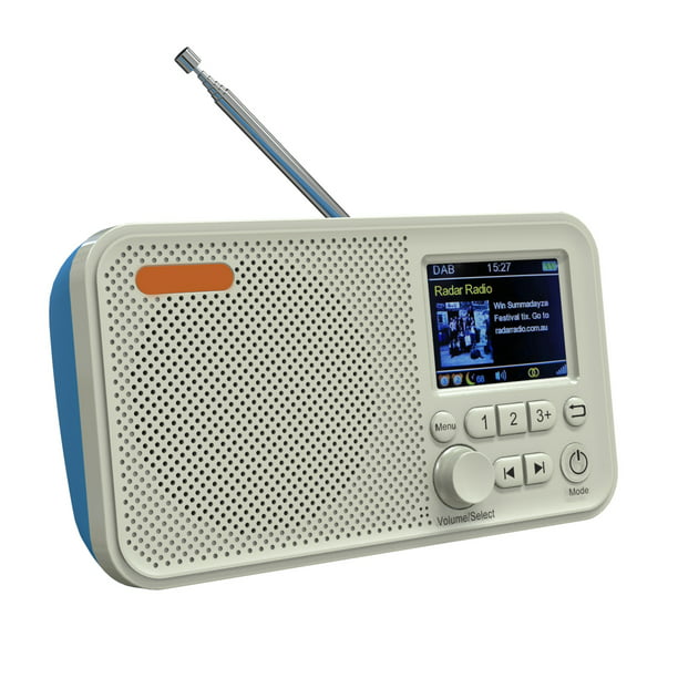 Casa portátil DAB y FM Radio con pantalla LCD del receptor de