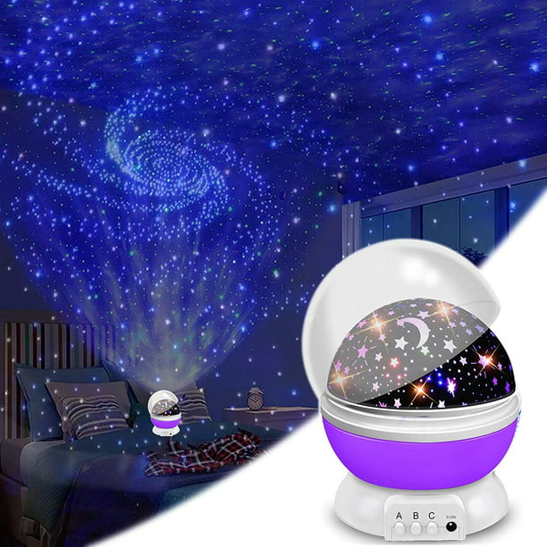 Lámpara De Techo Para Habitación De Niños, Estrella De Luna