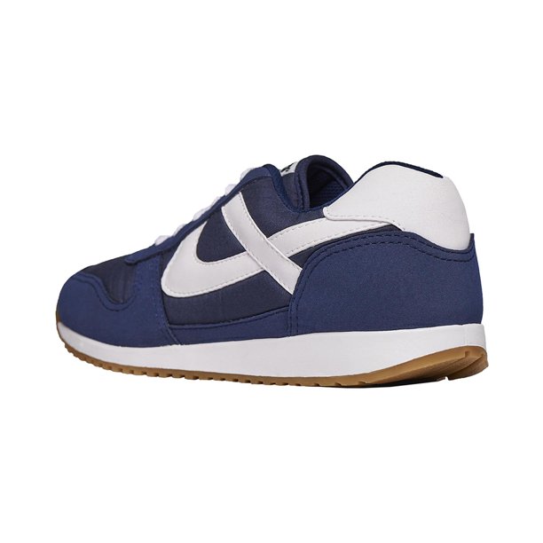 Tenis Panam Hombre Y Mujer Textil Azul Cl sico Casual Urbano azul