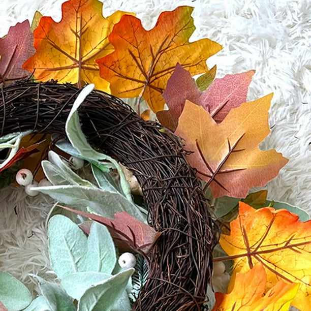 Adorno pared metálico hojas de otoño -Paneles Decorativos