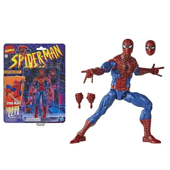 hasbro spiderman marvel legends venom cobweb deadpool figura de acción cambio de cara estatua modelo muñeca coleccionable para niños para regalo de juguete liuwenjing unisex