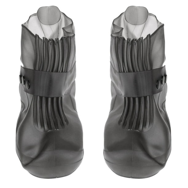 Botas impermeables Cubre Botas de lluvia reutilizables de PVC para Ciclismo  Hombres Mujeres 41-42 Sharpla Cubrezapatos