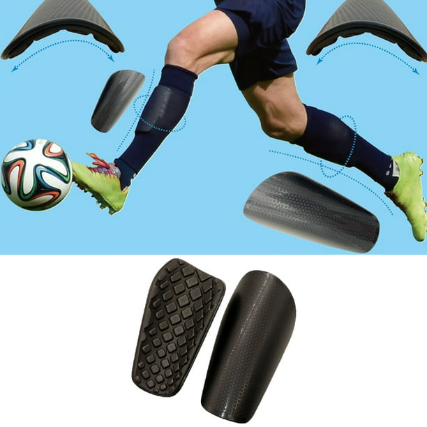 Espinilleras de fútbol para niños, jóvenes y adultos, perneras ligeras y  compactas