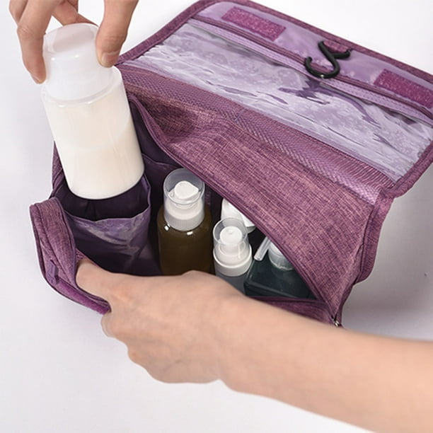 Bolsa De Cosméticos Portátil Para Mujer, Bolsa De Aseo Con Separación De  Ropa Seca Y Húmeda, Bolsa De Almacenamiento De Cosméticos De Viaje, Bolsa  De Belleza, Bolsa De Maquillaje, Bolsa De Aseo