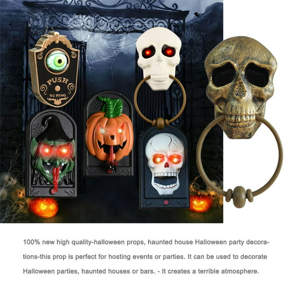 Timbre Puerta Halloween Decoración Halloween - Cotillón Activarte