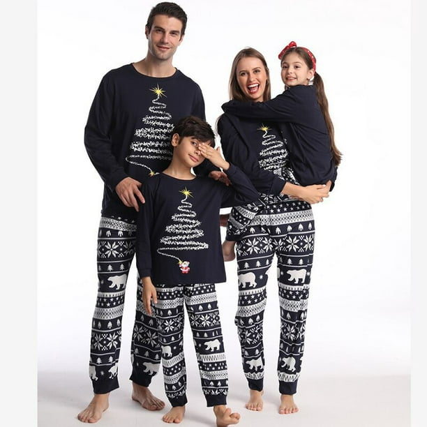 torpe Menos Hay una necesidad de 2022 parejas Navidad familia juego de pijamas conjunto rojo Santa madre  niños ropa Navidad pijamas para familia ropa SetMother XXL Gao Jinjia LED |  Walmart en línea