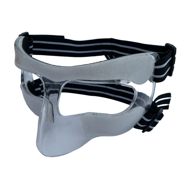 Máscara facial Máscara protectora Cubierta facial Protección facial Softbol  Protector facial Protector nasal Protector facial para deportes, gimnasio,  Estilo C shamjiam protector de nariz de baloncesto