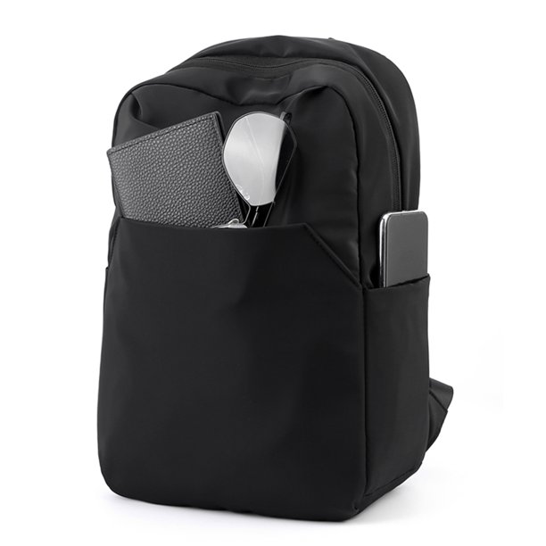 Mochila Para Acampar Mochila Para Acampar Bolsa de senderismo para hombre,  bolsa de pesca de nailon ligera para viajes de oficina (negro)