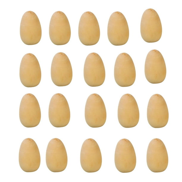 50 piezas de huevos de Pascua de plástico, 2 3/8 (6 cm) huevos de