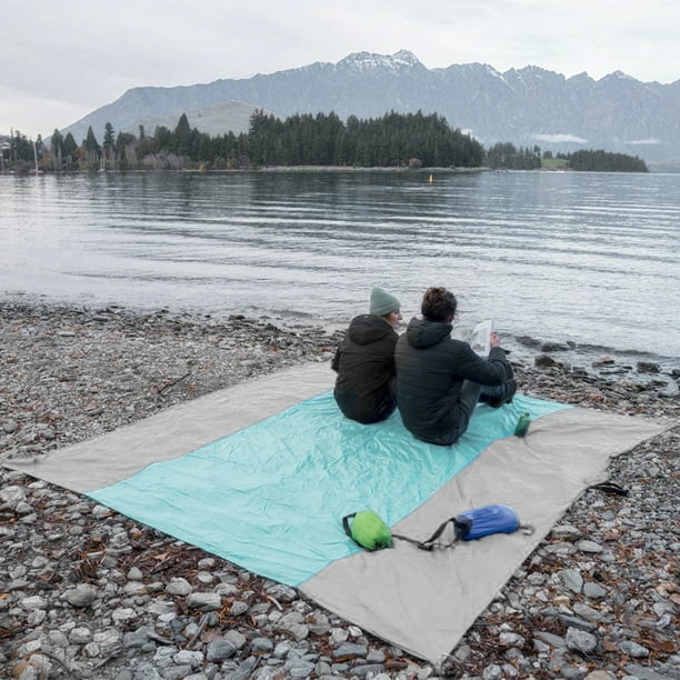 Manta de playa Manta de picnic a prueba de arena Estera ligera para viajes  Camping Senderismo Hugtrwg Para estrenar