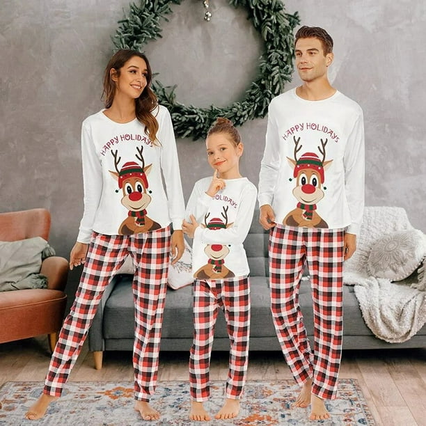 12 pijamas de Navidad para toda la familia, los más coloridos y