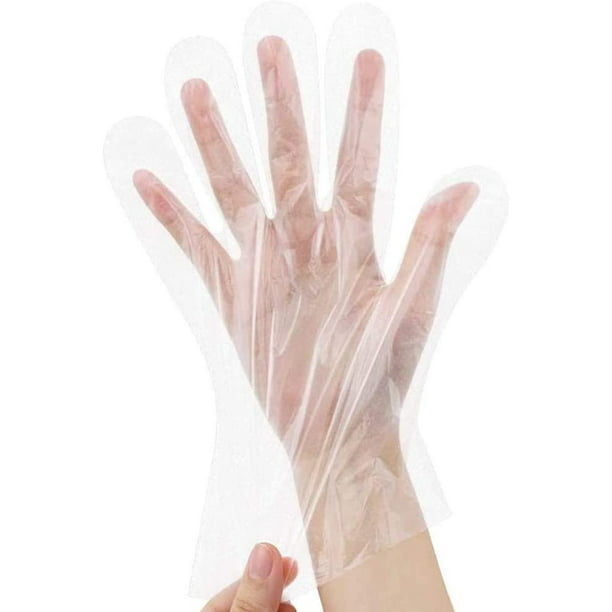 250 guantes desechables de plástico, guantes de polietileno de tamaño, guantes dese YQ-0326 | Walmart línea