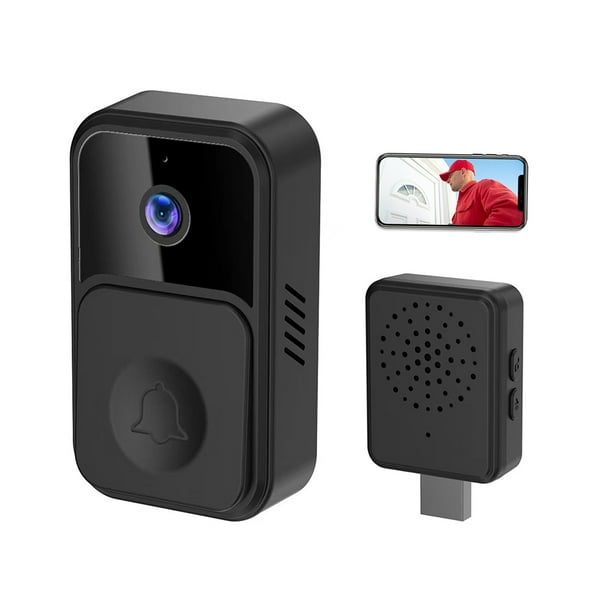 Intercomunicador de vídeo con Wifi, timbre inalámbrico con cámara