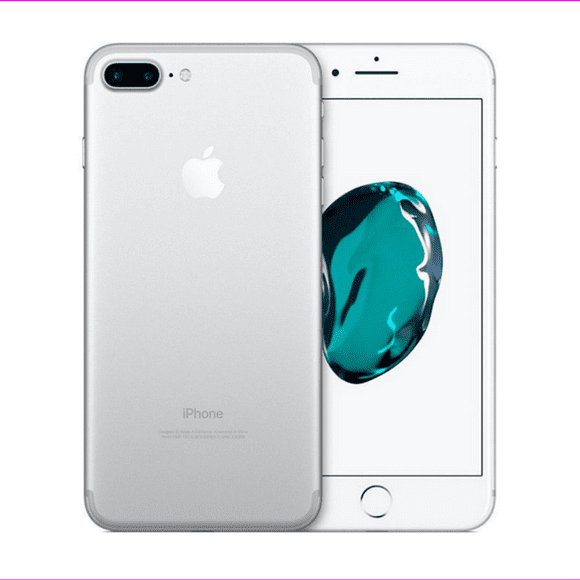 apple iphone 7 plus 128 incluye protector de pantalla keepon silver plateado apple reacondicionado