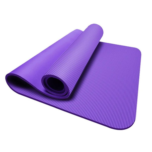  QTT Esterilla de yoga para principiantes, esterillas de yoga  alargadas y ensanchadas, esterilla de fitness femenina, esterilla  antideslizante para deportes TTaN (color : B) : Deportes y Actividades al  Aire Libre