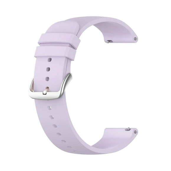 correa para smartwatch amazfit serie fluoroelastómero  edición esencial 20mm color lila