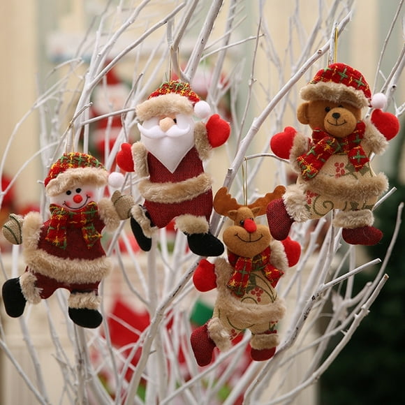 christmas tree ornament christmas tree ornament christmas plush dolls pendant for christmas tree dec anggrek otros