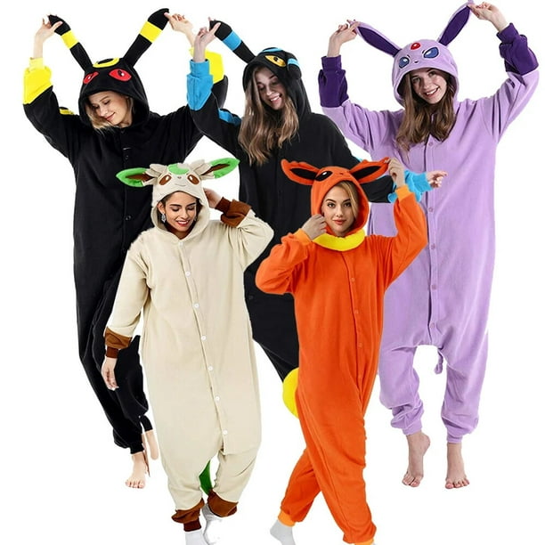 VEMOW Pijamas de una Pieza para Adultos, Pijama Niña Invierno, Disfraces de  Halloween Navidad, Cosplay, Ropa de Dormir, Ropa De Casa Traje para
