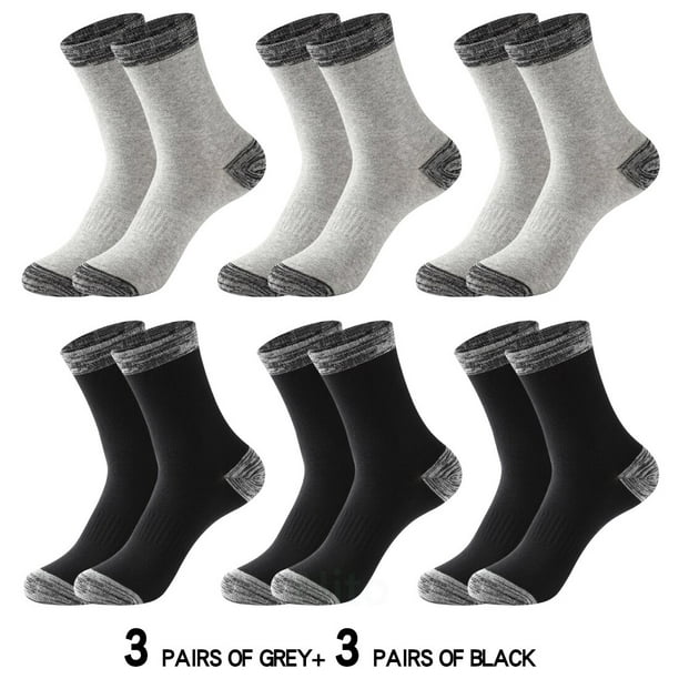 Calcetines hombre Specialized Socks Talla 5 - 9.5 Negros 6 pares