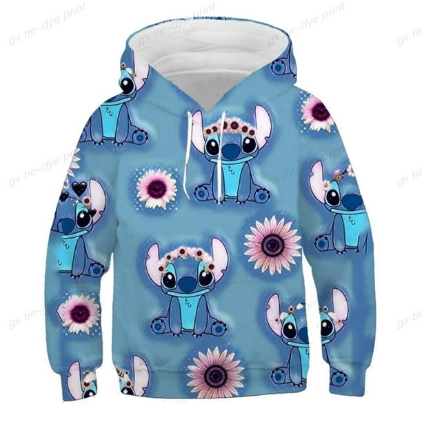 Disney Camiseta Lilo y Stitch  Ropa de Tie Dye Stitch para niños