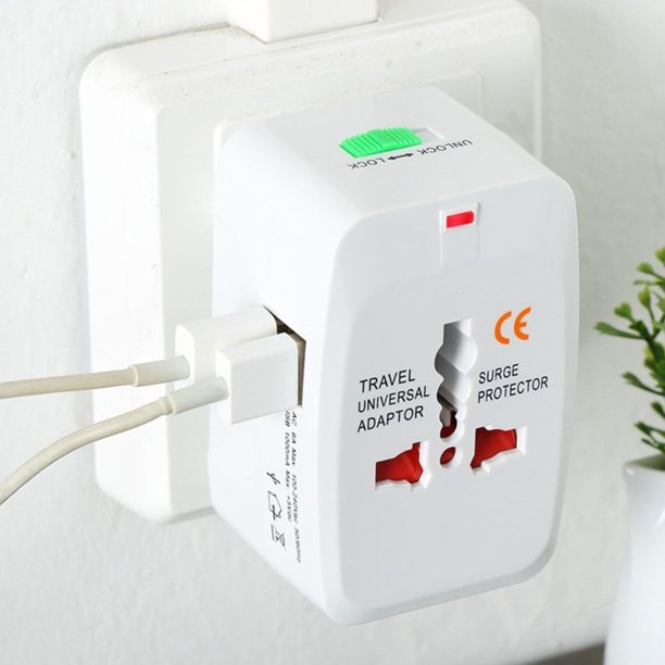 Adaptador Enchufe Universal De Viaje Conertidor Internacional Todo