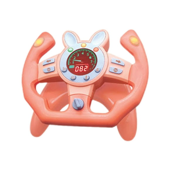 juguetes de volante kilómetro digital de educación temprana para y niñas de vibración simulada controlador de conducción de juguete  forma de sunnimix volante simulado