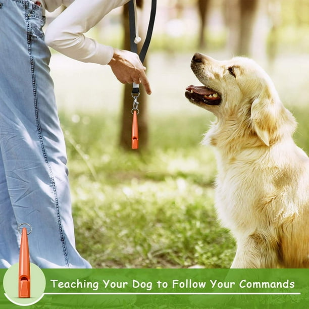 Suministros de entrenamiento para mascotas Juego de silbatos para perros  Silbato para perros Silbato Rojo Verde