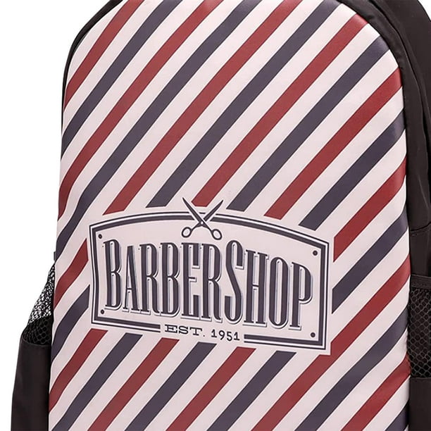 Mochila portátil para peluquero para peluquería y suministros, organizador  de bolsa de herramientas de peluquería multifunción mochila de viaje