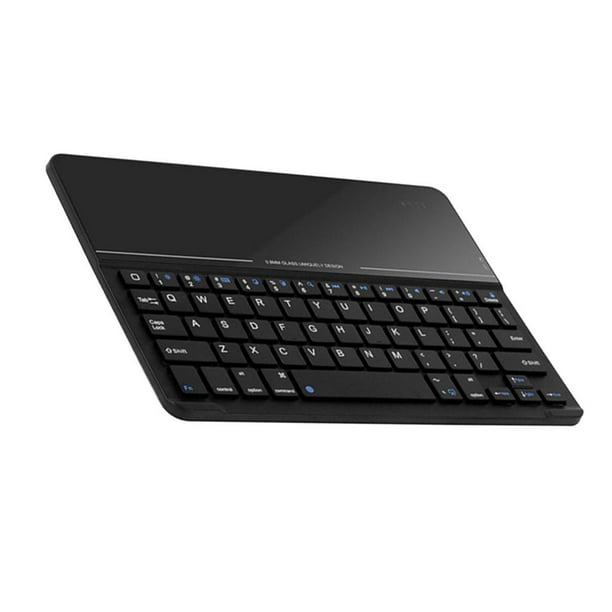 Juego de funda de teclado de 10 pulgadas, incluye teclado Bluetooth y funda  de teclado PU, funda protectora universal para tablet y laptop para