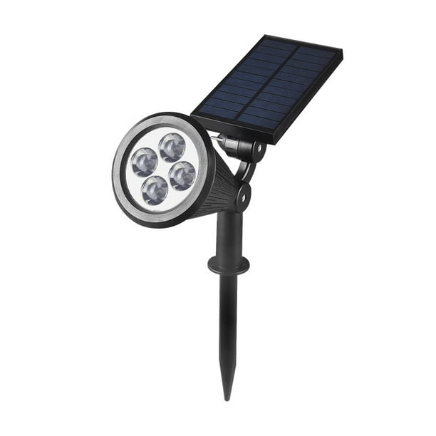 Foco led 100W para exterior con panel solar monocristalino