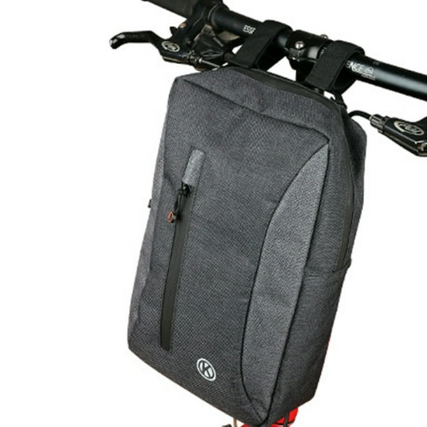 Bolsa para manillar de patinete eléctrico, mochila impermeable de carcasa  dura para bicicleta, EVA, bolsa de