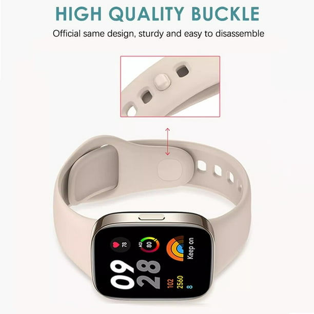 Correa de silicona para reloj inteligente Redmi Watch 3 Active