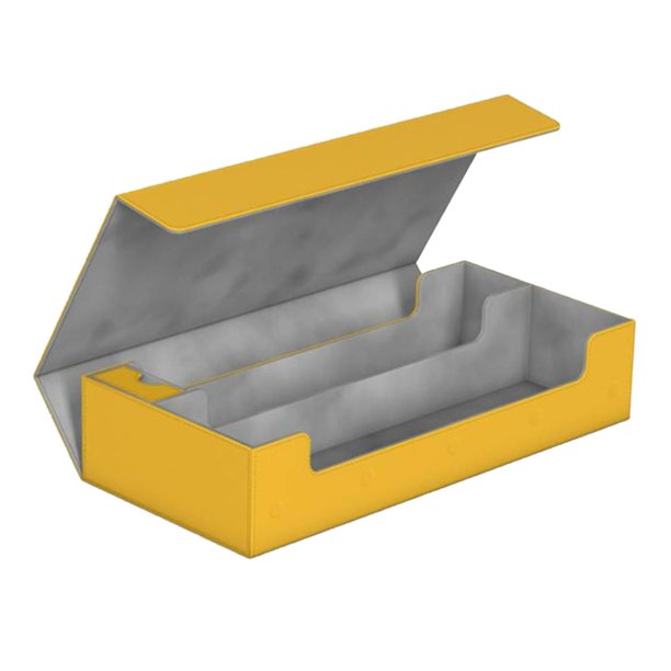 CAJA DE ALMACENAJE DE CARTAS GRANDE - AMARILLO