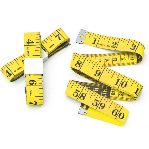 Cinta métrica de doble cara para medidas corporales Cinta blanda para medir  la circunferencia del pe TUNC Sencillez